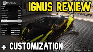 Gta Pegassi Ignus Customization amp Review  Ignus vs Krieger Speed test [upl. by Idnil]