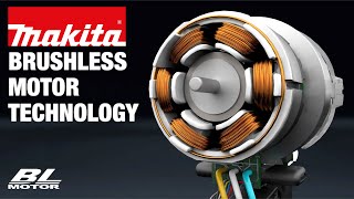 Makita Brushless Motor Technology [upl. by Gnen]