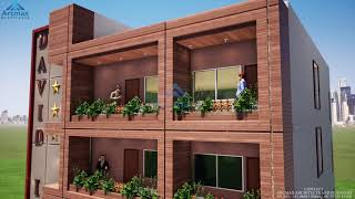 Small Hotel Designs and Small Hotel Exterior Design Architects in india Arcmax Architects [upl. by Ahsein]