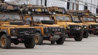 110 Scale Land Rover DEFENDER 90110 Off Road  Camel Trophy in Korea [upl. by Tuorah]