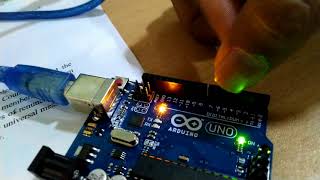 Arduino project led blinking [upl. by Ayotel546]