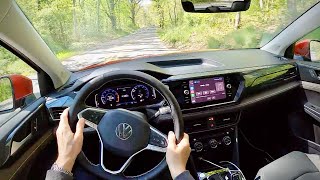 2022 Volkswagen Taos 15T SEL AWD  POV First Impressions [upl. by Nosreh]