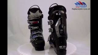 lyziarky SALOMON ELIOS XX  SKI WALK system BLACK [upl. by Avid]