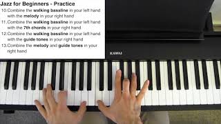 Jazz for Beginners  Practice [upl. by Eilra]