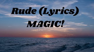 MAGIC  Rude Lyrics [upl. by Francois]