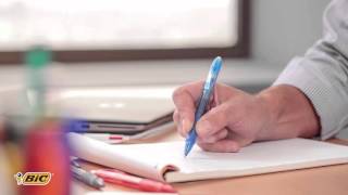 Using BIC Gelocity gel pen  2016 video [upl. by Doro]