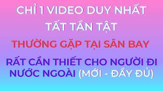 Tiếng Anh Giao Tiếp Sân Bay [upl. by Friede]