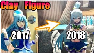 【3年間】フィギュア作り初心者の成長の記録【Clay Figure】【粘土】 [upl. by Ronaele894]