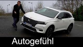 DS7 Crossback FULL REVIEW Performance Line  PluginHybrid driving allnew SUV  Autogefühl [upl. by Wylde370]