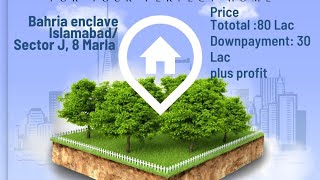 Bahria Enclave Sector J 8 Marla New Booking plots [upl. by Schach164]