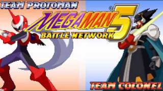 Mega Man Battle Network 5 OST  T17 Powerful Enemy Boss Theme [upl. by Tessil]