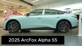 2025 ArcFox Alpha S5 Realistic experience of interior exterior [upl. by Tiemroth]