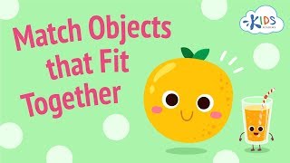 Matching Objects for Kids  Matching Games for Preschool  Kids Academy [upl. by Cianca]