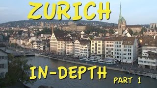 Zurich Switzerland part 1 Old Town walking tour [upl. by Armond]