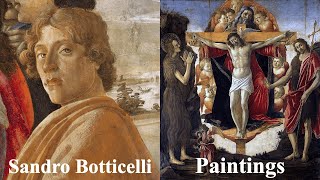 Sandro Botticelli  🎨🖼️ Classic Paintings in HD  Classical Art [upl. by Ayek]