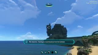 Subnautica GHOST UPDATE disabling the Precursor Gun [upl. by Erickson33]