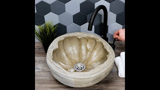 Trendy Sink Upgrades with Unique Materials [upl. by Eenrahc]