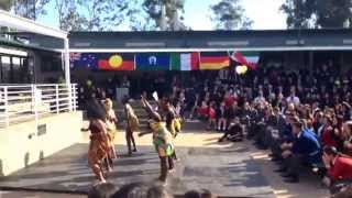 Loyola Senior High School  Multicultural Day african traditional dance [upl. by Clifford]