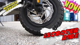 ISCOOTER RIDE  IX3  WINNIPEG  CANADA [upl. by Hyman375]