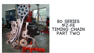 1FZFE Timing Chain Part Two [upl. by Choong]