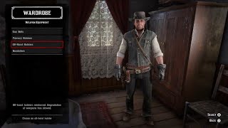 Red Dead Redemption 2 No Off Hand Holster In Epilogue Read Description [upl. by Nemlaz289]