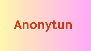 Comment configurer Anonytun Vpn en 2024 [upl. by Adeuga]