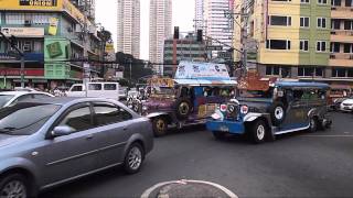 Jeepneys in Manila [upl. by Shelli]