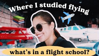 FLIGHT SCHOOL PHILIPPINES TOUR ✈️  Pilot Chezka Carandang [upl. by Denice167]