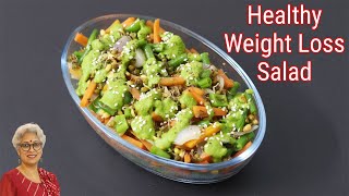 Weight Loss Salad Recipe  Healthy LunchDinner Salad Recipe  How To Lose Weight Fast With Salad [upl. by Antonie]