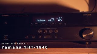 Yamaha yht 1840 htib 51 home theater review Bring the theater to home [upl. by Ardyce]