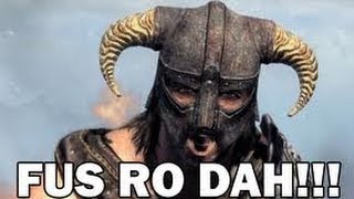 FUS RO DAH SONG  LYRICS FUNNY [upl. by Orin242]