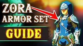 How to Get Zora Armor Set in Tears of the Kingdom Guide amp Walkthrough [upl. by Meeharb]