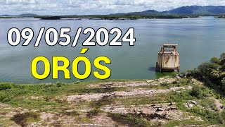 Açude Orós dados atualizados hoje 09052024  ORÓS CEARÁ [upl. by Yrrag]