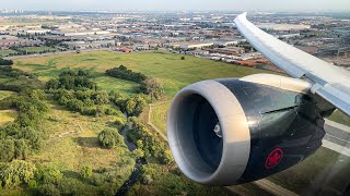 Air Canada 7879 STUNNING Engine View Takeoff from TorontoPearson 4K [upl. by Haleelahk958]