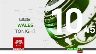 BBC News at 10 closing  Wales Tonight intro MOCK [upl. by Bonis745]