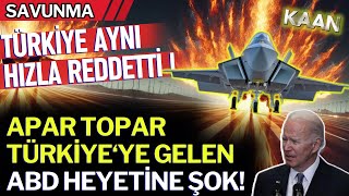 ABD HEYETİNE TÜRKİYEDEN UÇAK REDDİ   SAVUNMA SANAYİ [upl. by Ahsaz4]