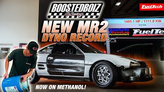 BoostedBoiz MR2 Dyno Record  FuelTech USA [upl. by Mathur276]