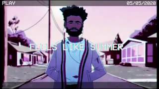 Childish Gambino  Feels Like Summer Slowed To Perfection 432hz [upl. by Asnerek]