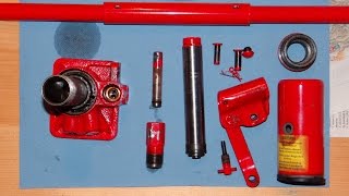 Disassembling of a Hydraulic Jack How to [upl. by Hsiri]