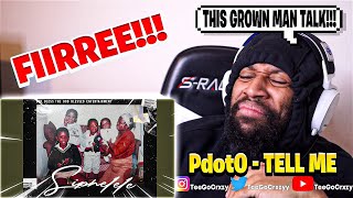 SOUTH AFRICA WHAT UP🇿🇦 THIS A BANGER PdotO  Tell Me feat Touchline amp Tae Africa REACTION [upl. by Annaitsirhc]