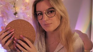 ASMR  Tapping et ongles XXL 😍 Téléphone lunettes liège… [upl. by Laekim]