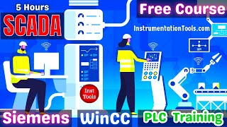 Siemens WinCC PLC HMI SCADA Complete Course [upl. by Ynatsyd]