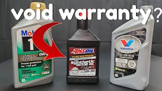 Automakers Do Not recommend using Amsoil Signature series [upl. by Yelha490]