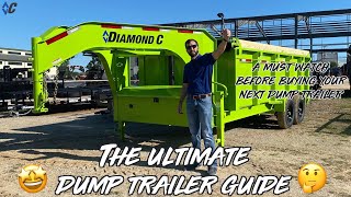 Ultimate Dump Trailer Guide  Diamond C [upl. by Rorry]