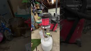 Dura Heat TT360 PropaneLP 360 Degree Tank Top Heater no propane not heating not lighting [upl. by Arahsak]