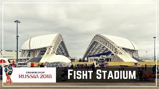 Fisht Stadium Sochi Stadium in Sochi [upl. by Ardien862]