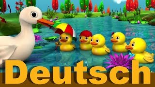 Fünf kleine Entlein  Kinderlieder  LittleBabyBum [upl. by Albert]