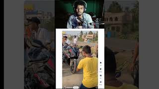 Bike Is Love 💕 Reaction video 🔥trendingshorts funnyshorts [upl. by Asirralc]