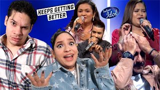 From Perfect to QUESTIONABLE… Waleska amp Efra React to Indian Idol 15 Performances [upl. by Strephonn]