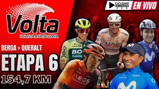 🔴EN VIVO 🚵‍♂️ ETAPA 6🔺​​​VOLTA CATALUNYA  1547 KM 🏆🚵‍♂️ [upl. by Seroka]